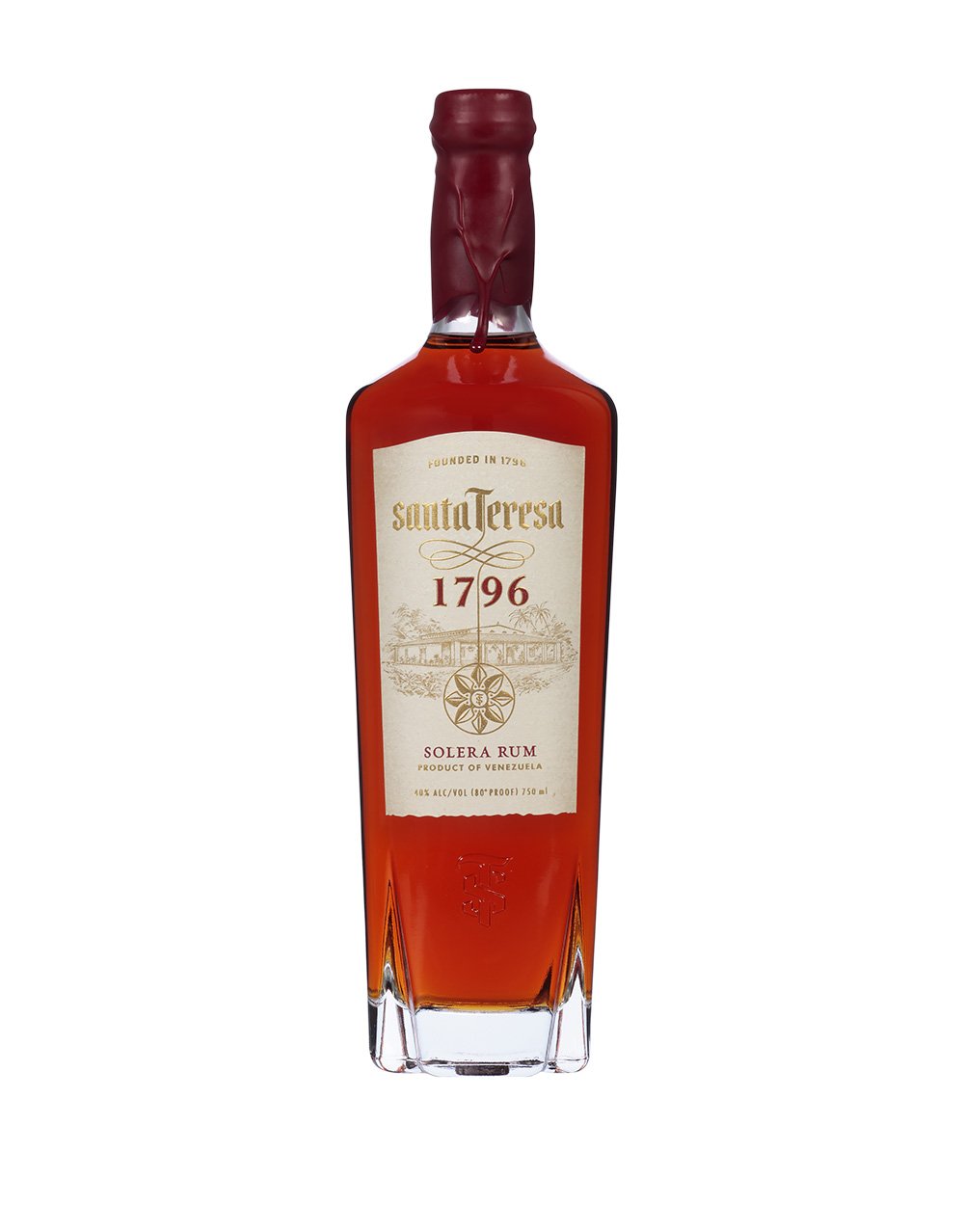 SANTA TERESA® 1796 Solera Rum bottle