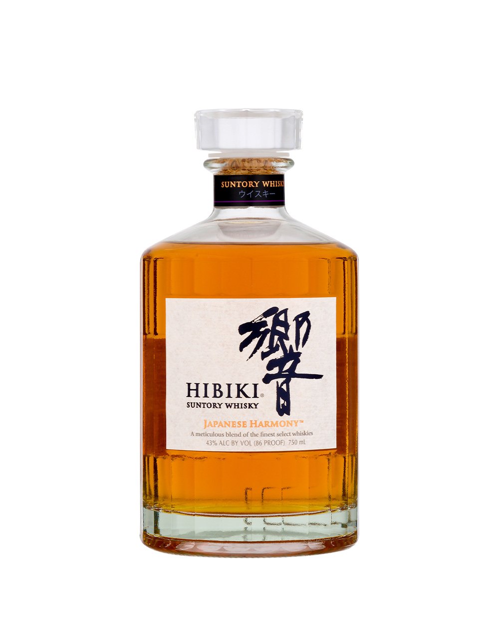 Hibiki Harmony Japanese Whisky bottle