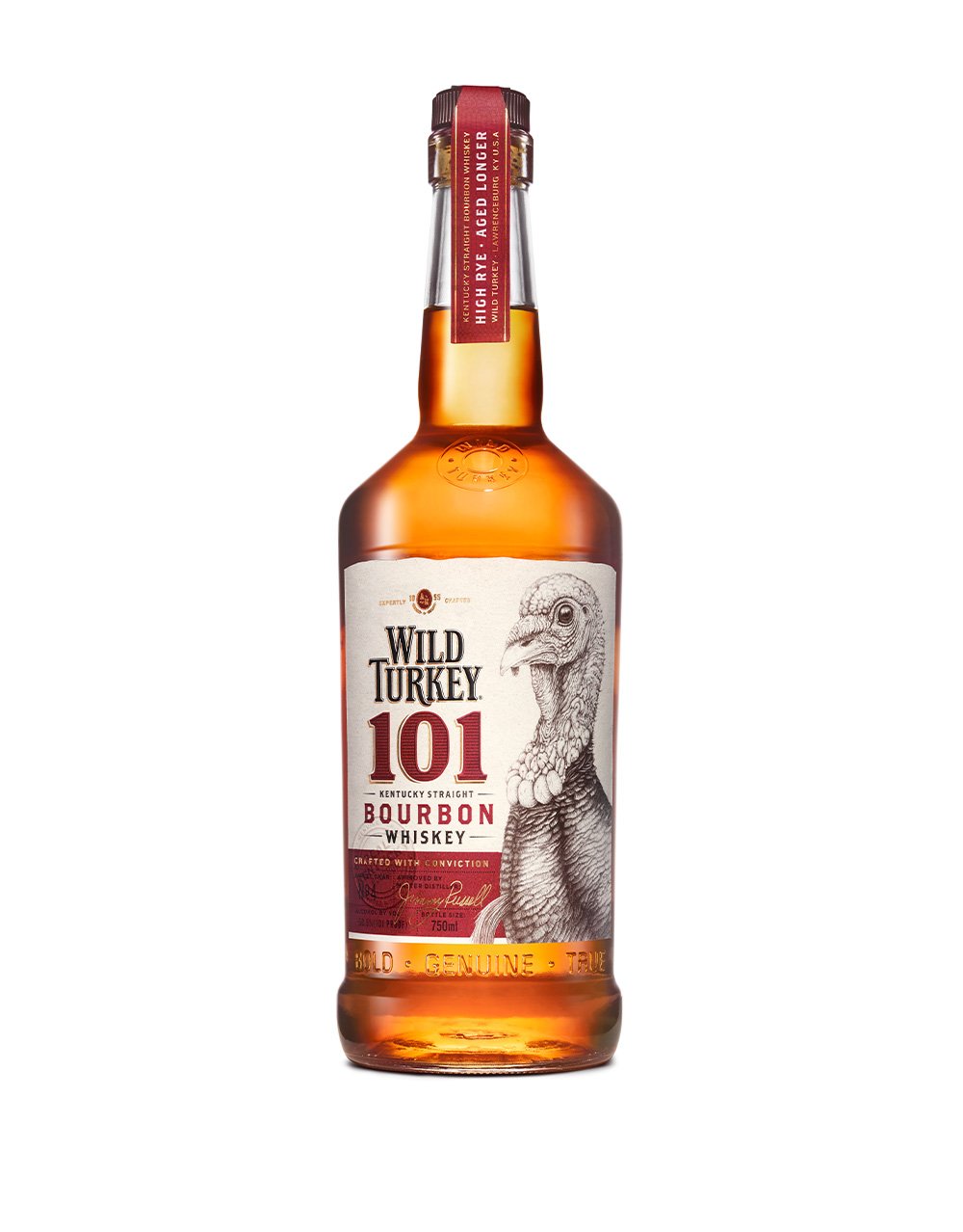 Wild Turkey 101 Bourbon bottle